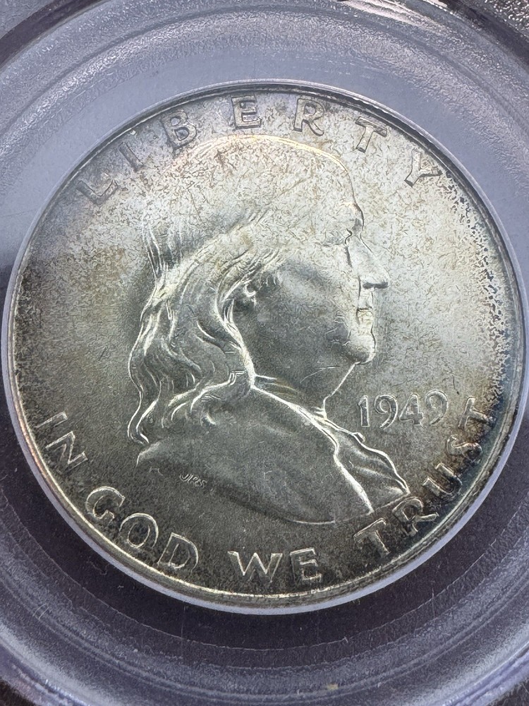 1949 Franklin Half Dollar MS64FBL PCGS