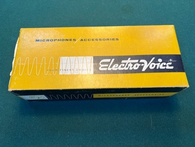 vintage electro voice microphones