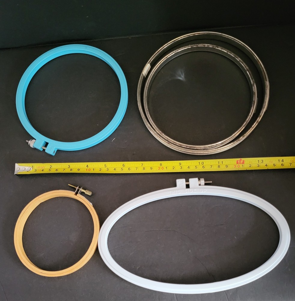 Assorted Embroidery Hoops