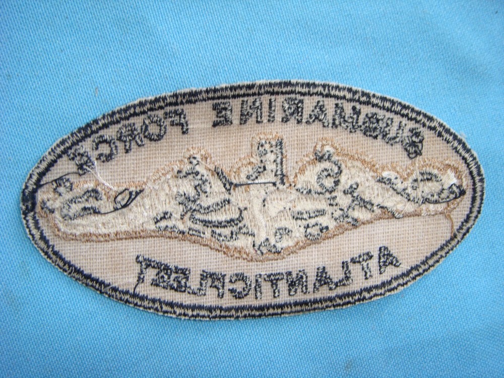 PATCH US NAVY SUBMARINE FORCE ATLANTIC FLEET