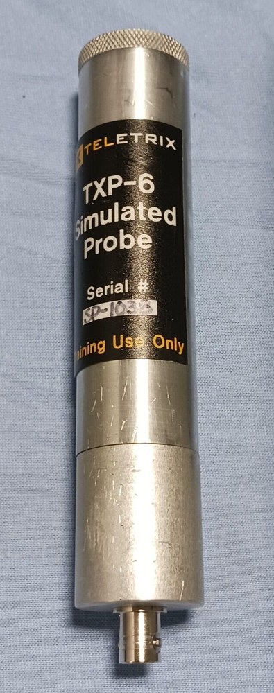 Teletrix Model TXR-32 Geiger Counter Simulator Radiation Detector Training Set