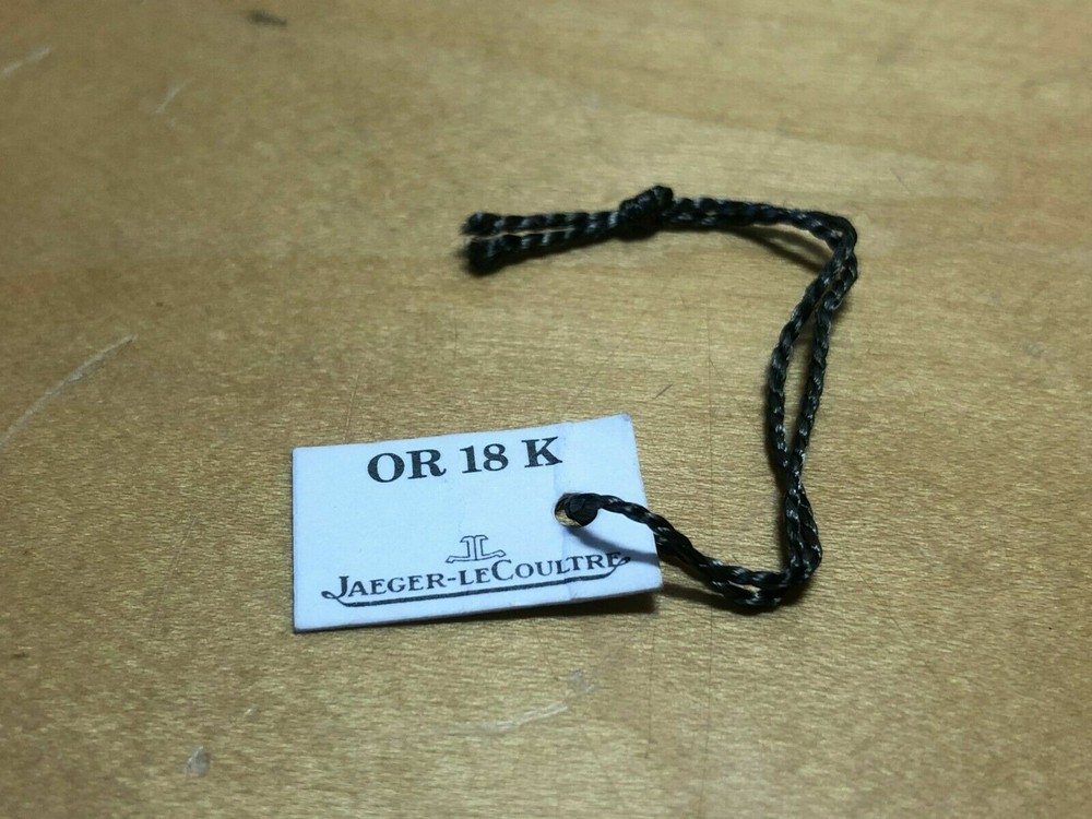 Watch Tag - JAEGER LeCOULTRE
