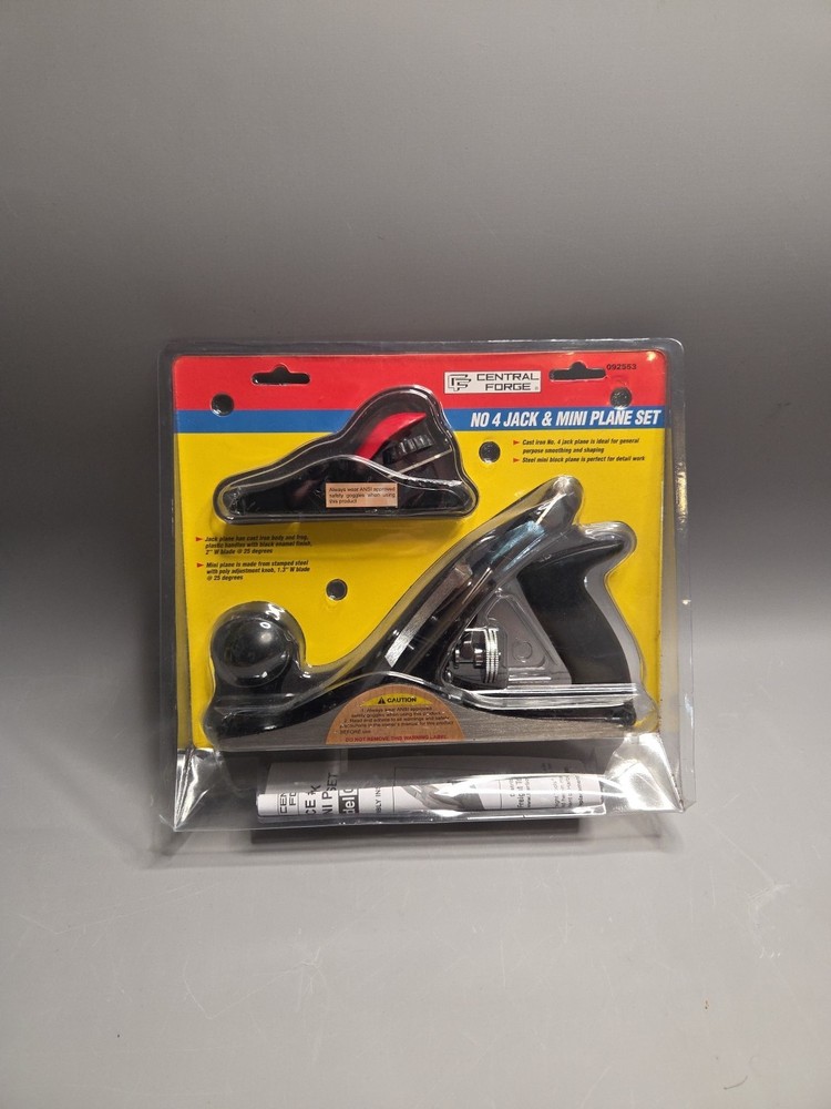 Central Forge No. 4 Jack & Mini Plane Set #092553