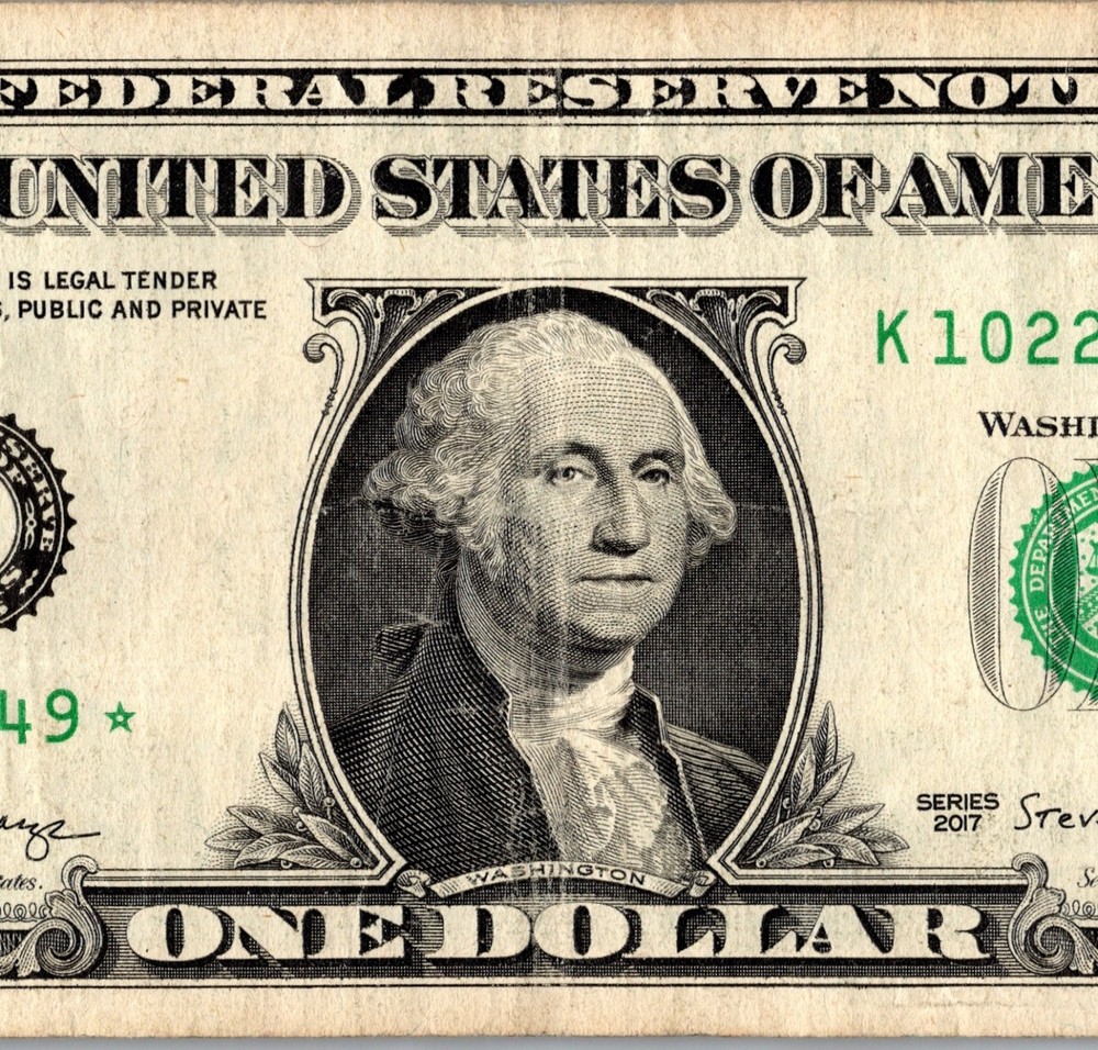 2017 K Star note Fancy Serial Number Regular Run