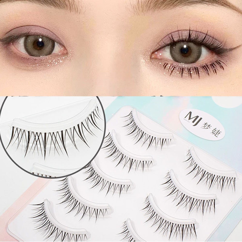 Transparent Stem Eyelashes False Eyelashes Makeup Eyelash Extensions Tools Soft☋