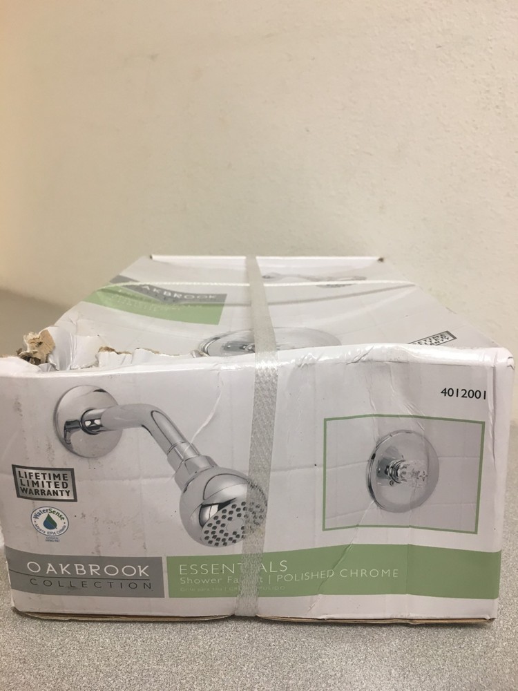 Oakbrook Collection 1-Handle Chrome Shower Faucet