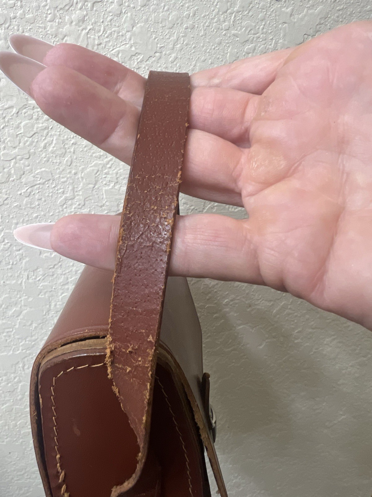 Vintage Enger Kress Leather Travel Bar Set MCM Mad Men Era Bourbon & Scotch