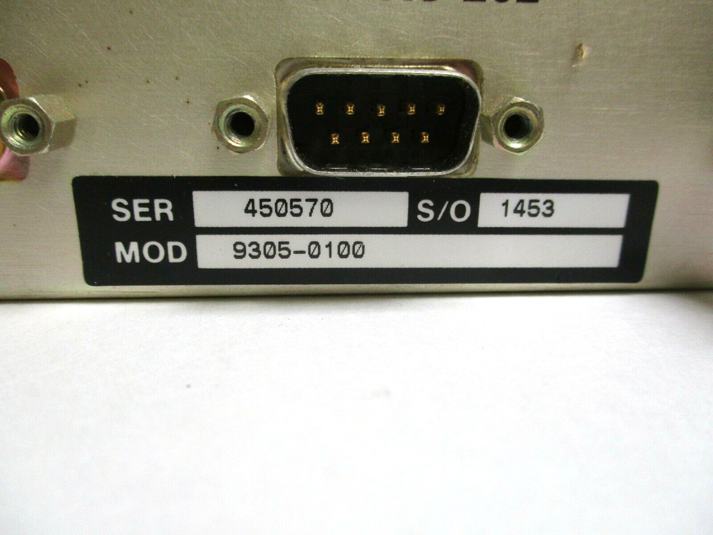 COHU, 9305-0100, AUDIO VISUAL CONTROL MODULE , USED