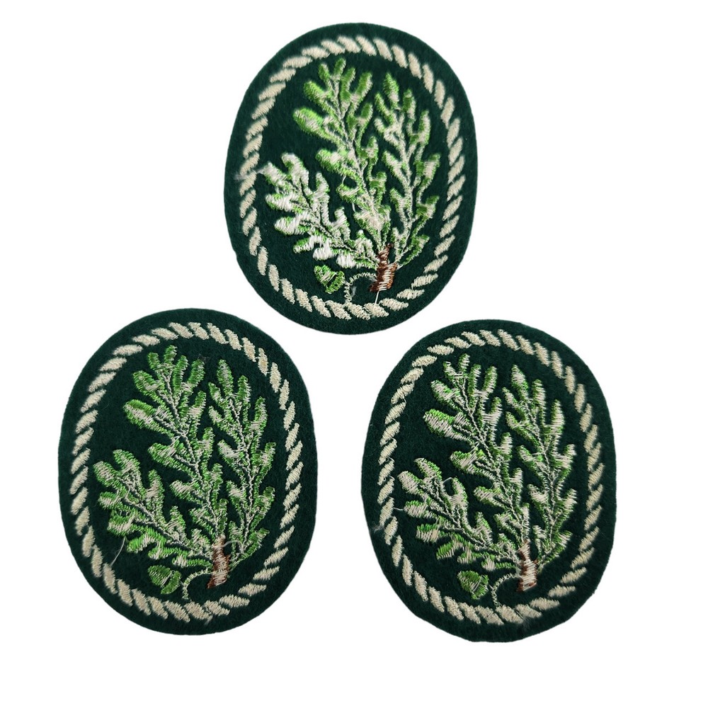 Heer “Jäger” Embroidered Sleeve Patch on Wool