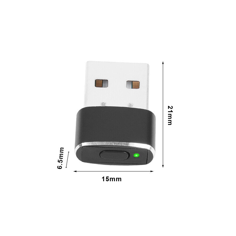 Mouse Mover Jiggler Undetectable USB Port Wiggler Automatic For Laptop Computer