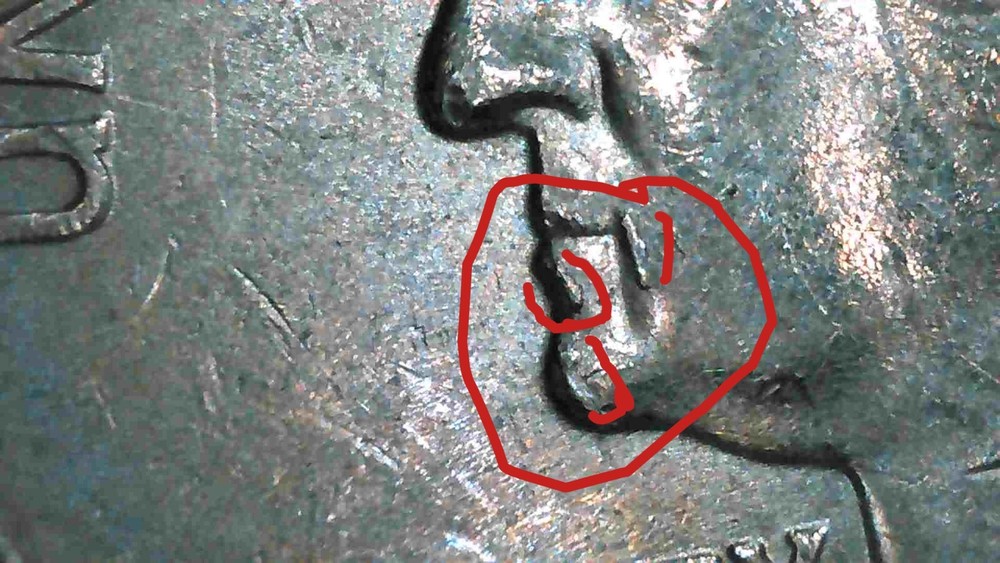 2008-P Alaska State Quarter Claw Die Chip Error MULTIPLE ERRORS Drool Error