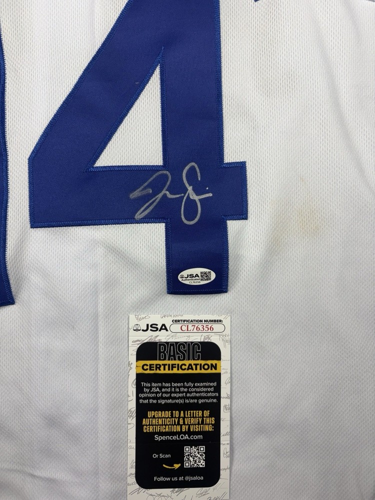 Jac Caglianone Signed Jersey Jsa Coa Royals Authentic Autographed Auto￼