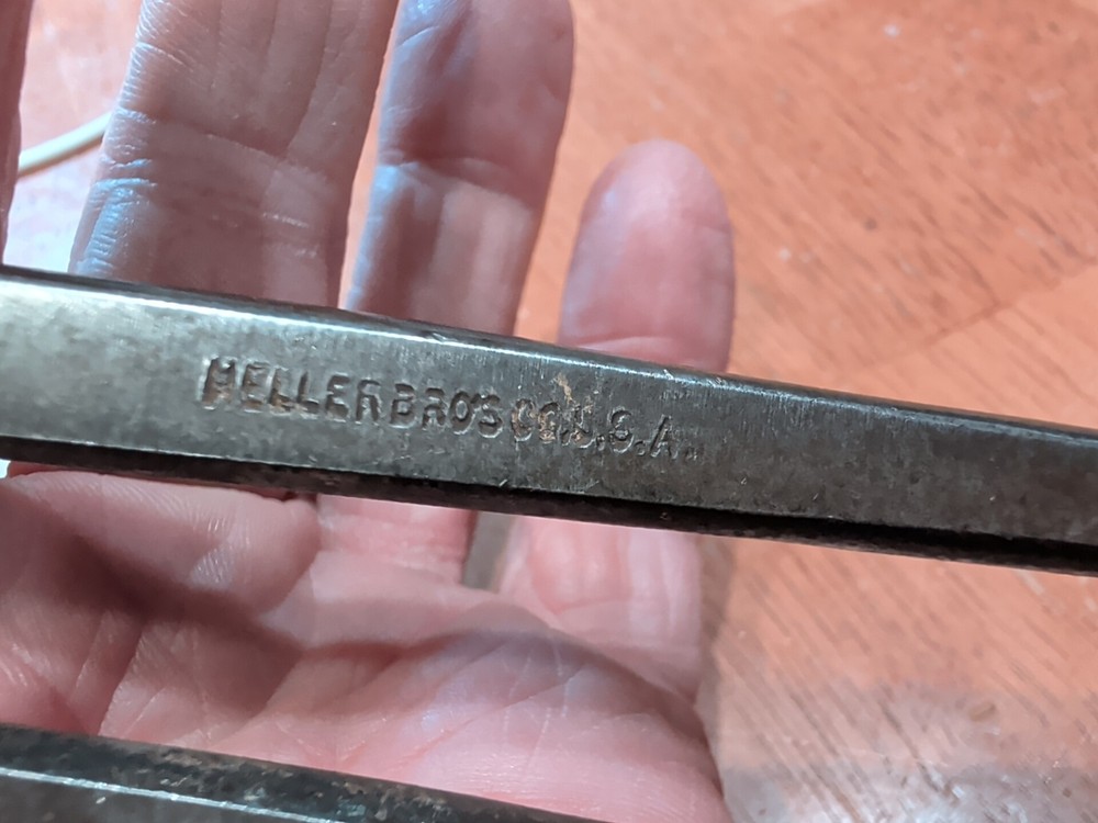 VINTAGE BLACKSMITH/ FARRIER HELLER NIPPER 10.5 " NICE!