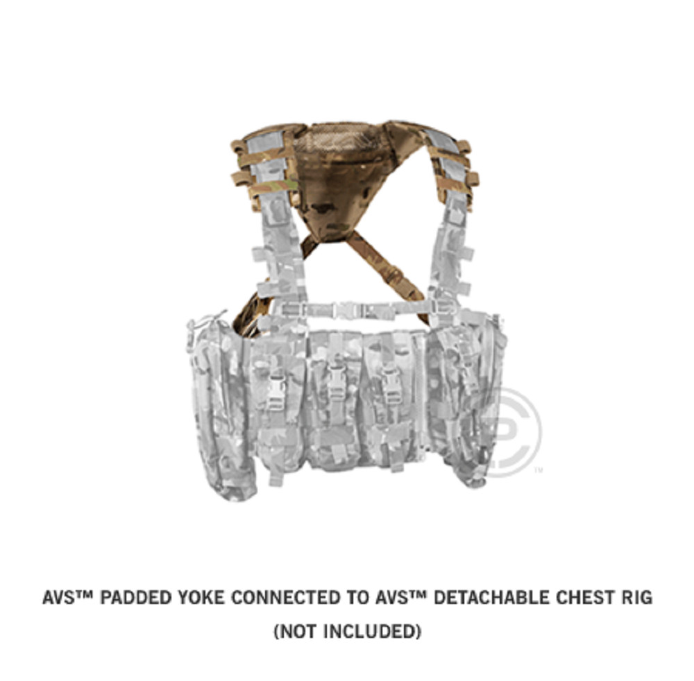 Crye Precision - AVS Padded Yoke - Black
