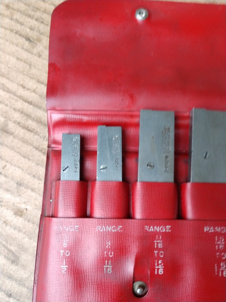 Starrett NO. S154L Parallel Set / 6 pcs