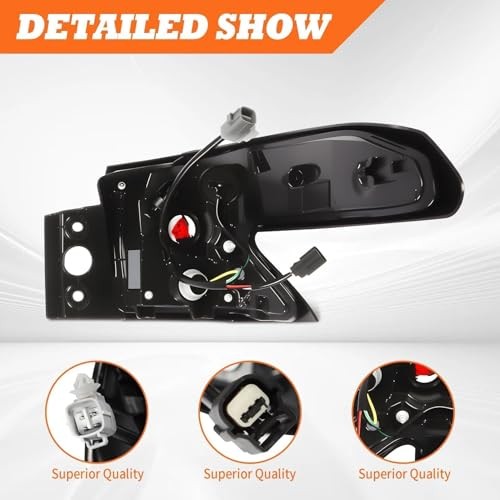 8156008071 Driver Side Outer Tail Light Assembly Compatible with Sienna Left