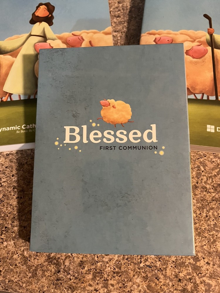 Blessed First communion book lesson box set