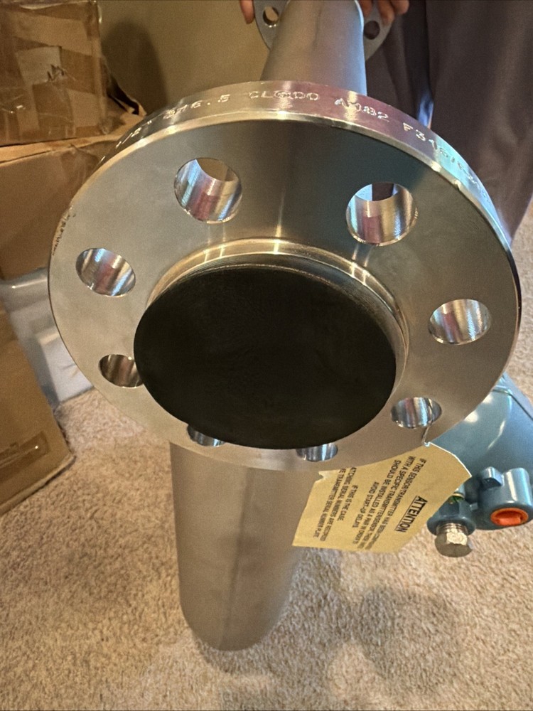 2" 600# Micro Motion CMF200 Flow Sensor Enhanced Core Processor NEW P15 - Read D