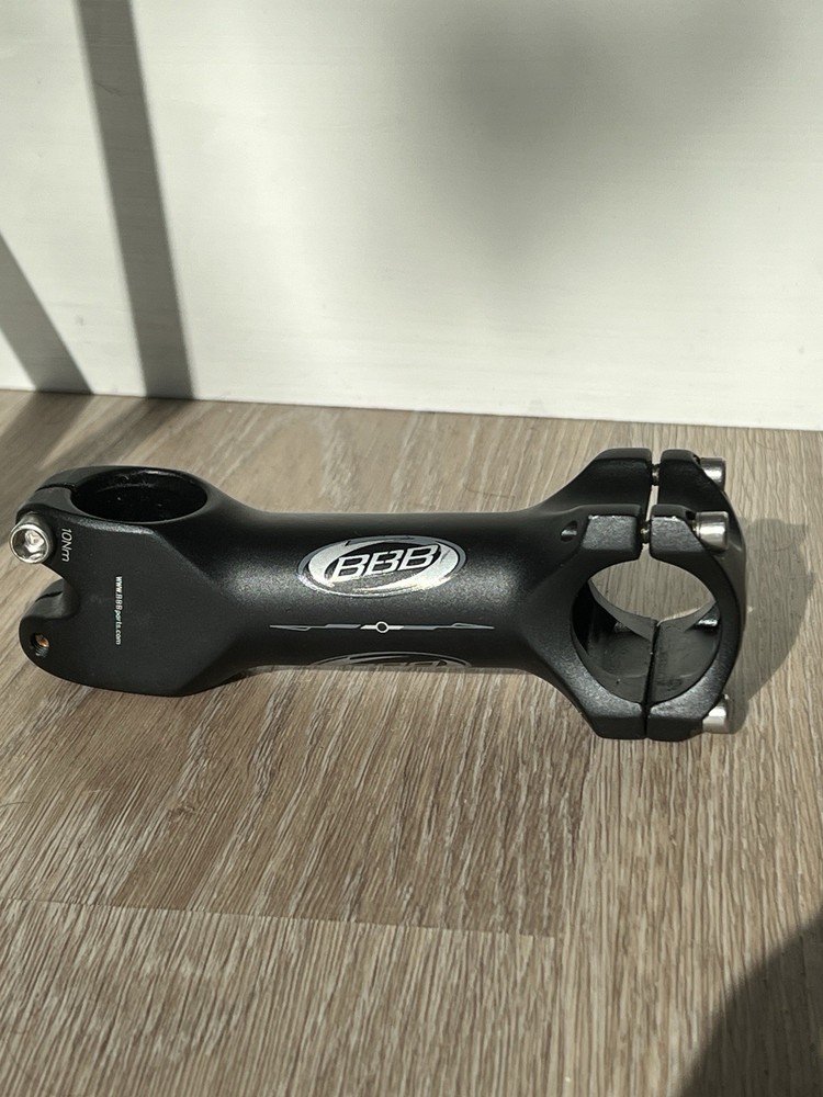 BBB Threadless Stem, 110mm, 31.8mm, 1 1/8", Black