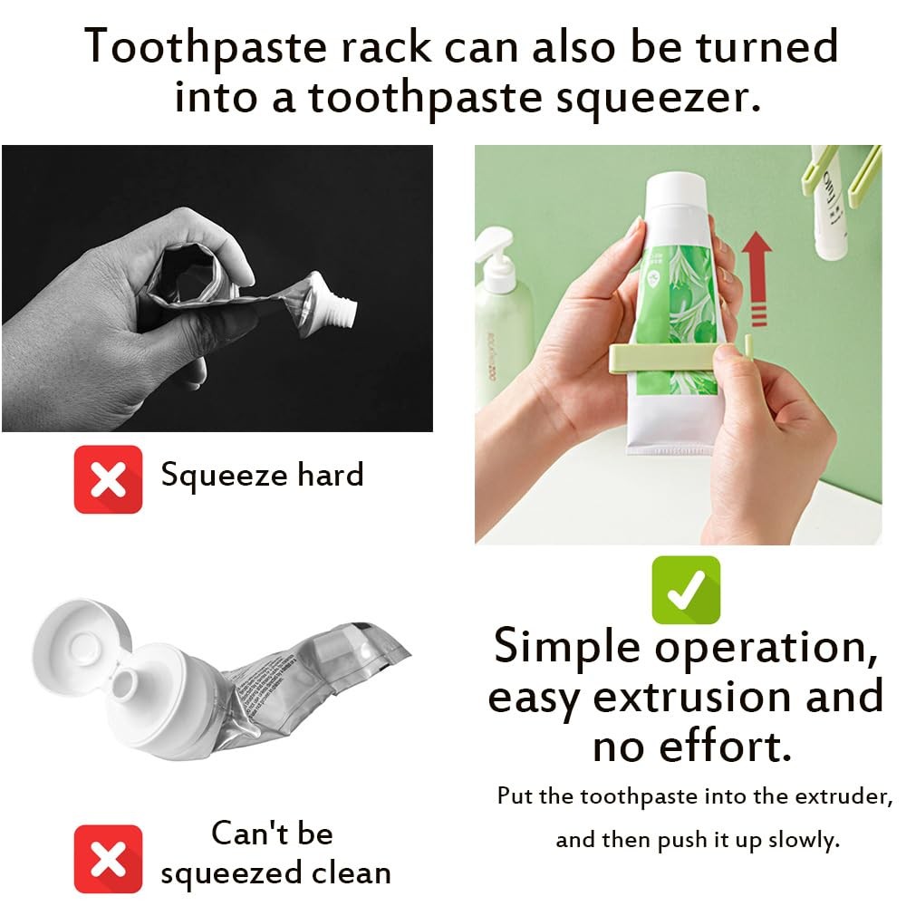 Keywords Toothpaste Squeezer,Bathroom Toothpaste Toothbrush Folding Frame,Wal...