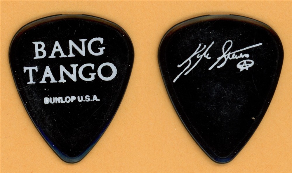 Bango Tango Kyle Stevens Vintage Guitar Pick - 1991 Psycho Cafe Tour