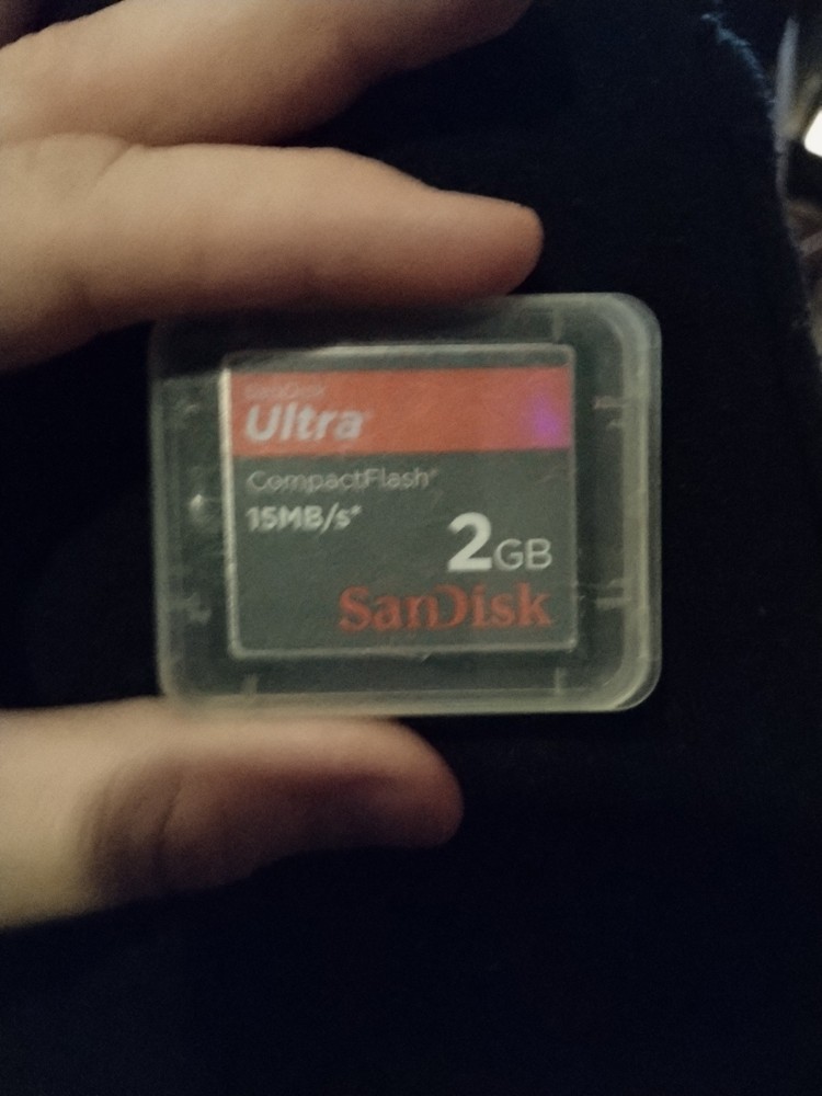 SanDisk CompactFlash 32 MB CompactFlash I Card - (SDCFB-32-455)