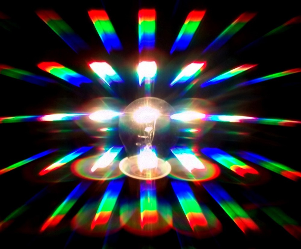 HUGE 6x6 INCH Diffraction Grating Sheet 13,500 DOUBLE AXIS Line.Laser Split LOOK