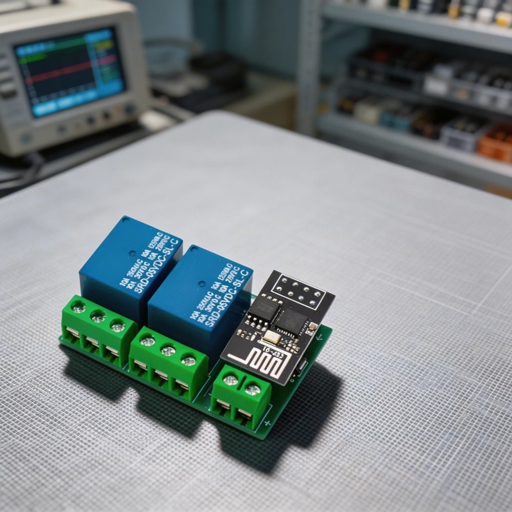 WiFi Relay ESP-01S Module Compatible with For ESP8266 for Home Projects