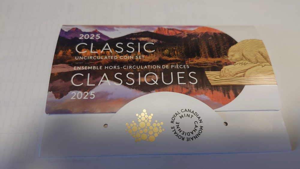 2025 Canada Proof Set ENVELOPE ONLY! EMPTY NO COINS!