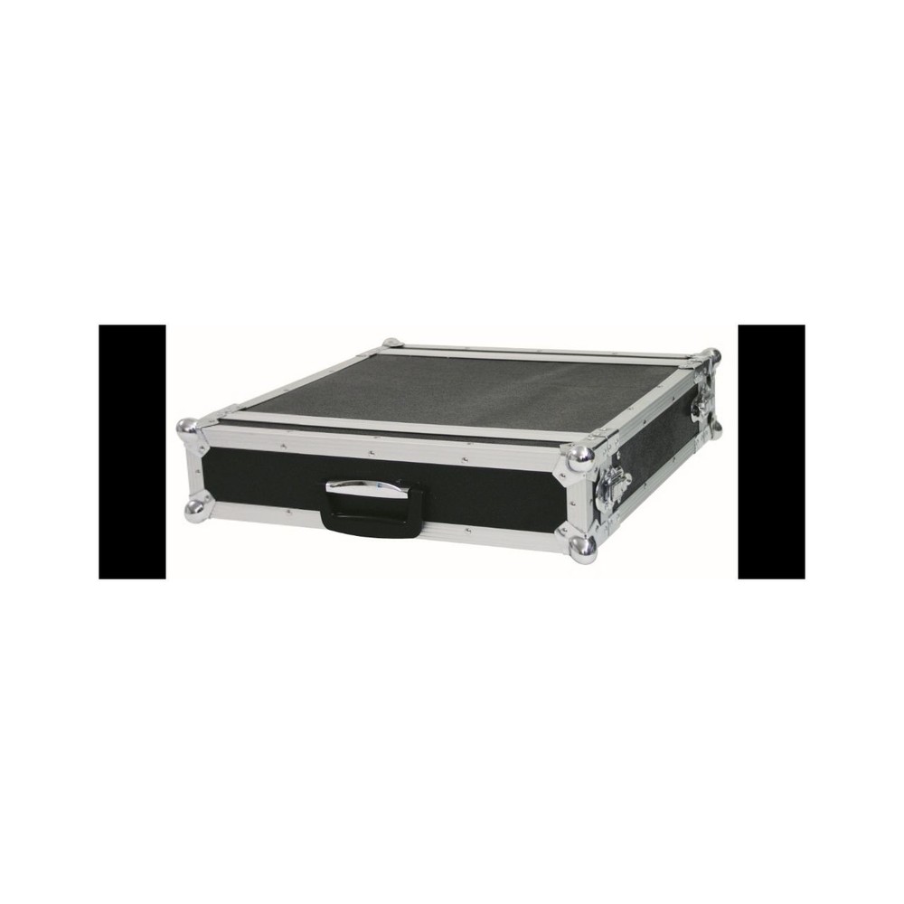 ROADINGER Effect Rack CO DD, 2HE, 40Cm Deep, Black
