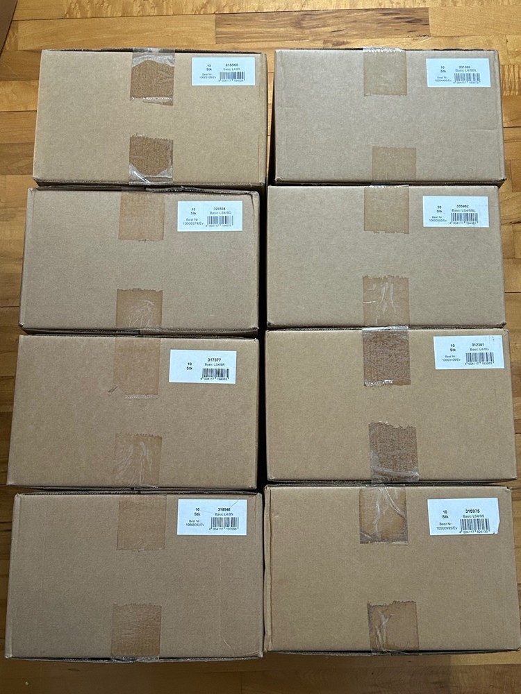 Lighthouse LS4/8 Stock Book DEAL#E (Case of 10) Black Pages - Sealed