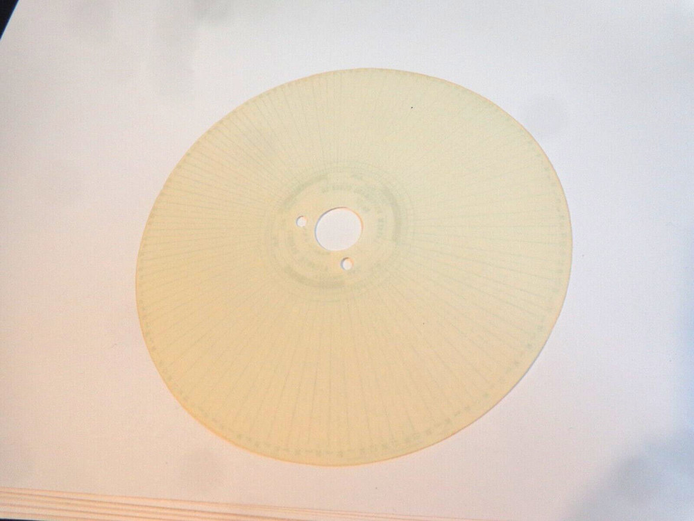 Lathem Watchmans Clock Paper Dial