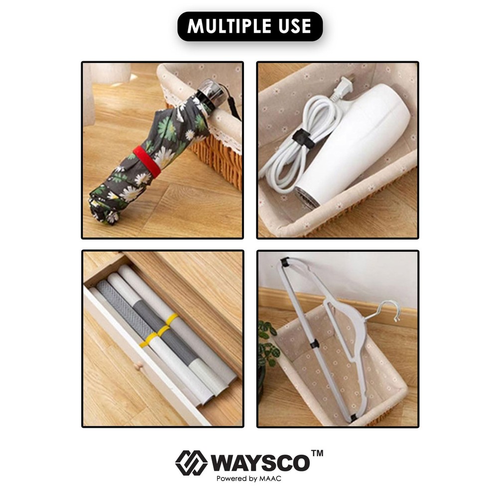 WAYSCO Wrap Reusable Cable Ties