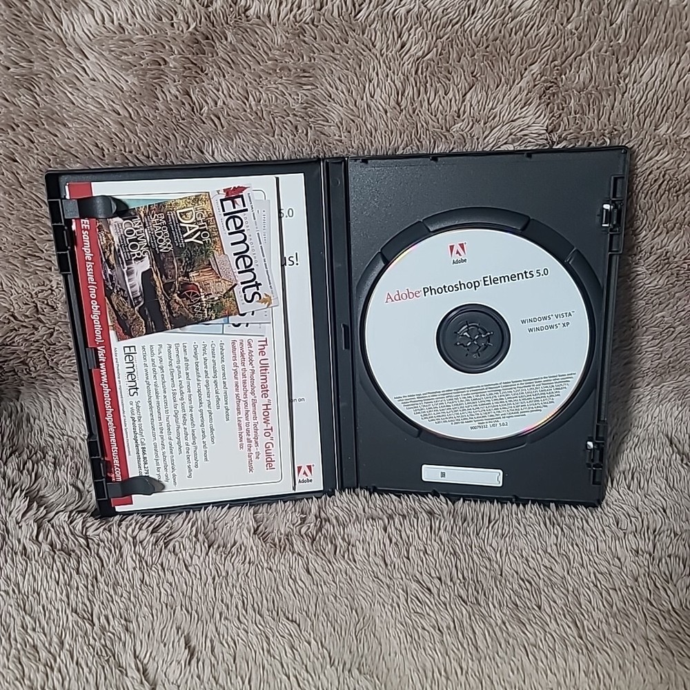 Adobe Elements 5.0 | Windows Vista | Windows XP With Serial Number