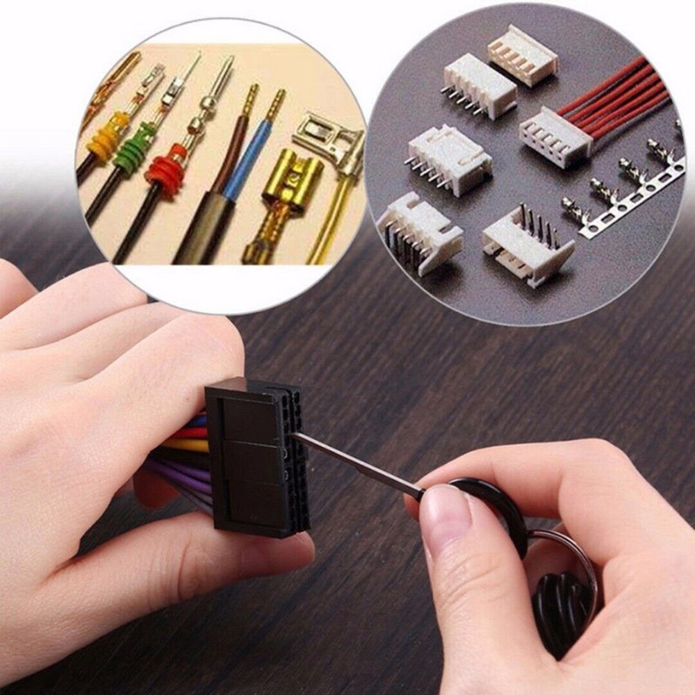 38Pcs Terminal Pin Removal Tool Kit Pin Extractor Tool Set Wire Terminal Release