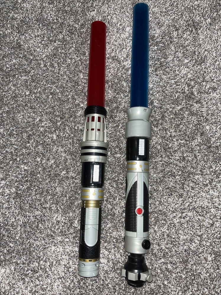 2 lightsabers Red One Doesn’t Light Up