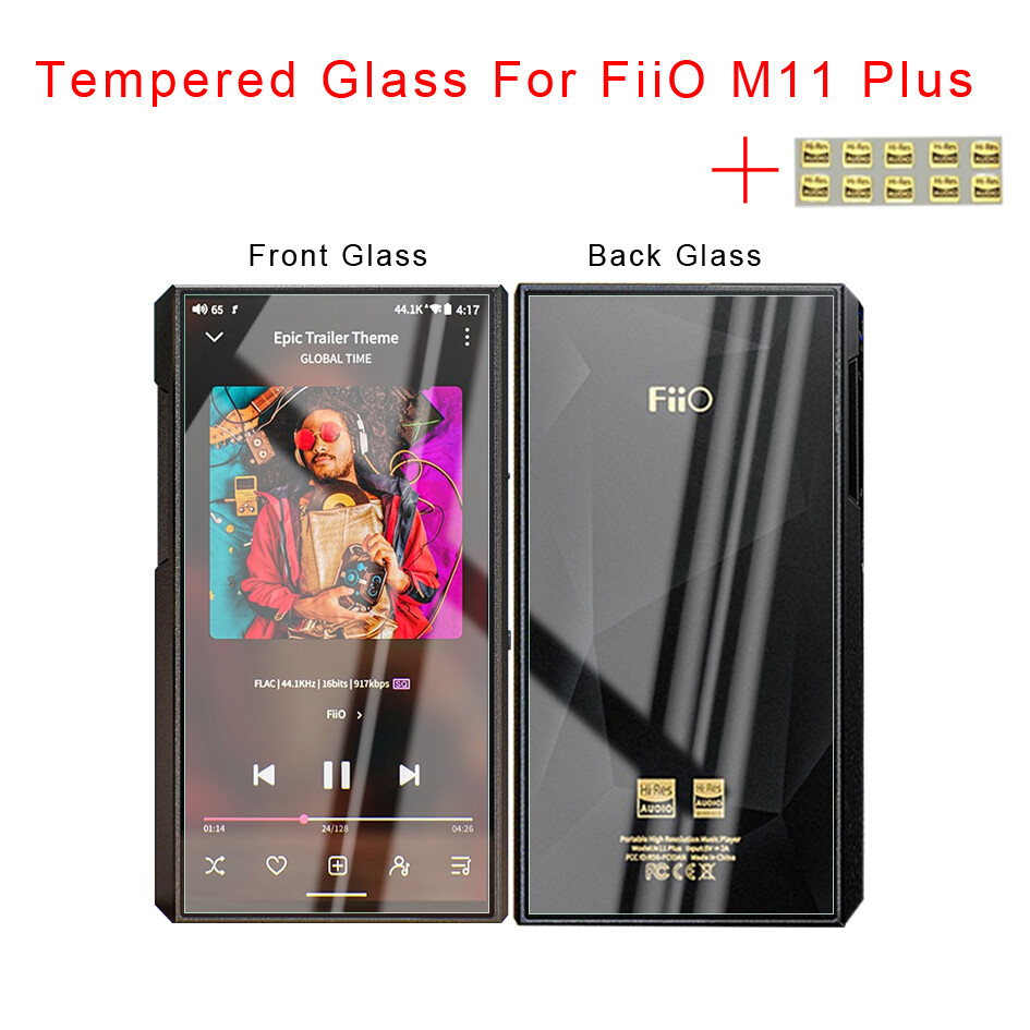 Tempered Glass Screen Protector Film For FiiO M11 Plus