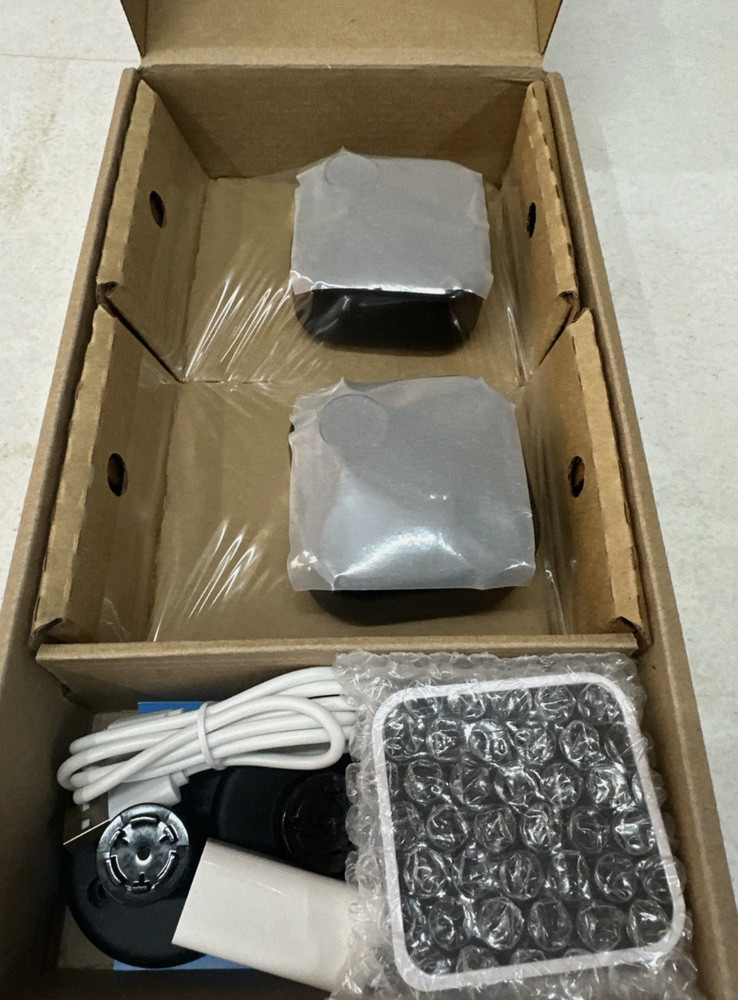 Blink Outdoor 4 (2 Camera System) Wireless Smart Home Security with Sync Module