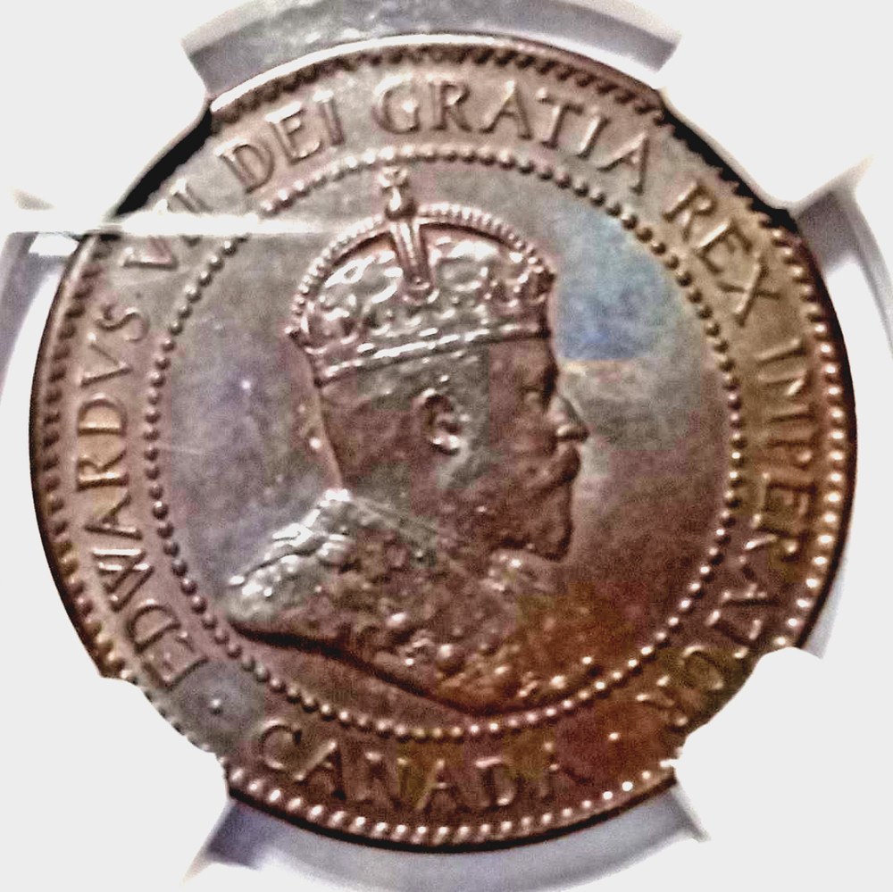 Canada 1906 1 Cent. MS 63. BN. KM-8