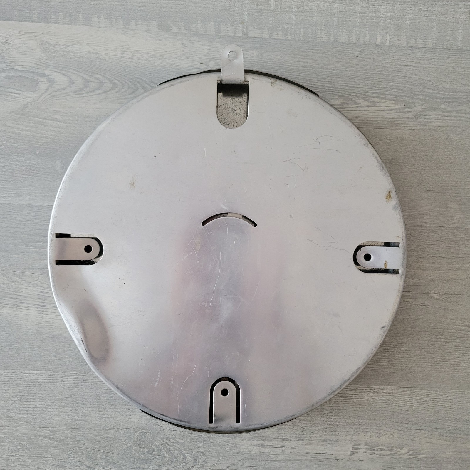 Vintage 58 Orange Crush Thermometer Pam Clock Round Sign Glass Cover Advertising