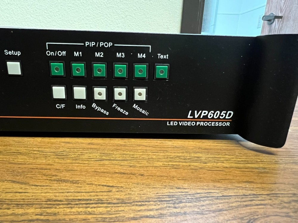 LED HD Video Wall LED Display Controller LED video processor VDWALL LVP605D