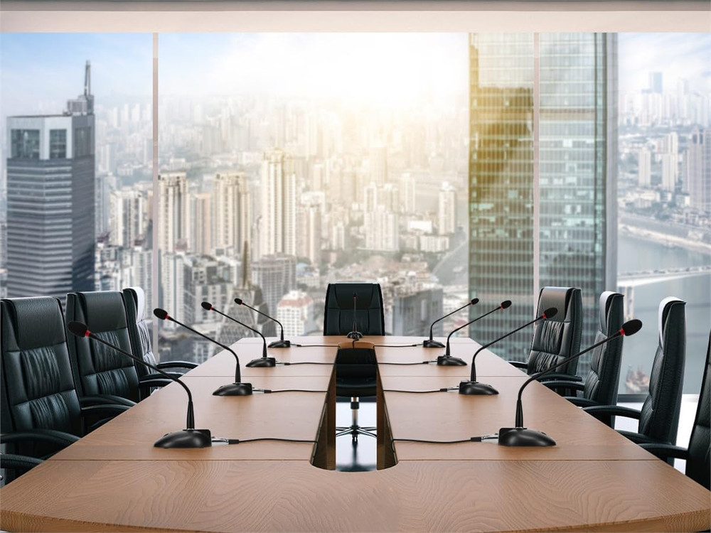 Commercial Audio Desktop Paging Microphone with On/Off Button (No Logo),Black