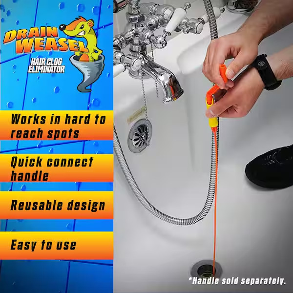 Drain Weasel Refill for Drain Cleaning (12-Pack)