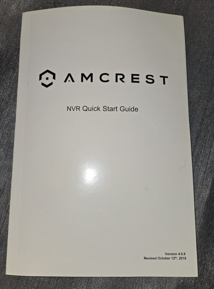 Amcrest NV1104E 1080P 4CH POE