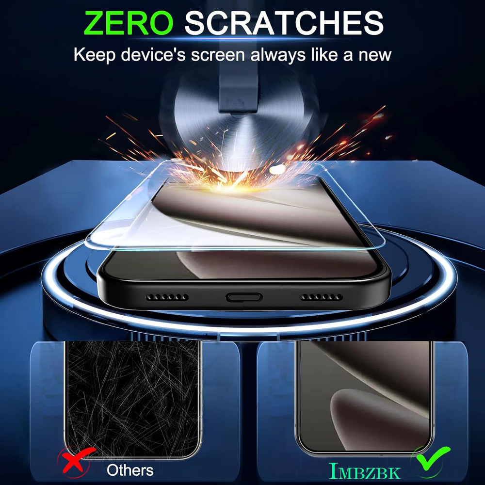 [Auto-Dust Removal] 3 Pack Screen Protector for Google Pixel 10 Pro [Phon