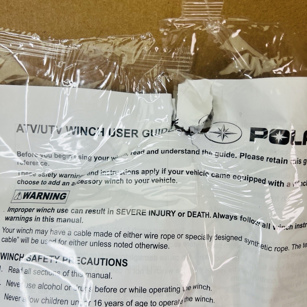 POLARIS 2889698 ATV / UTV Rear Winch Rack