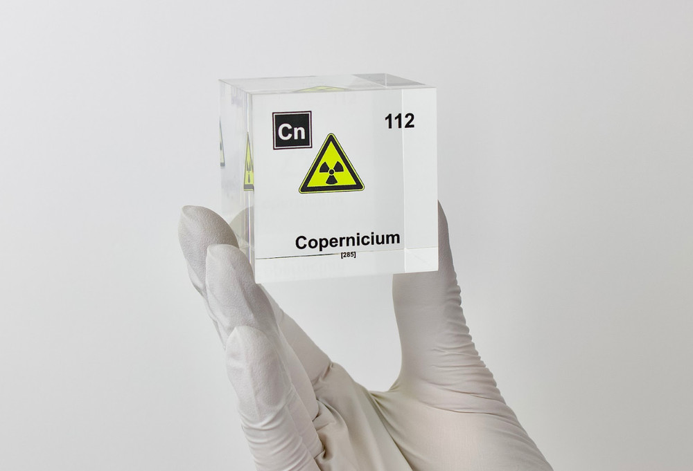 Copernicium Element Cube