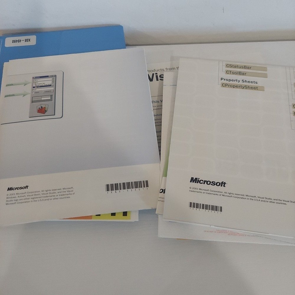 Microsoft Visual C++ .NET Standard Edition 2002 RARE Plus Plus *Tested & VGC*