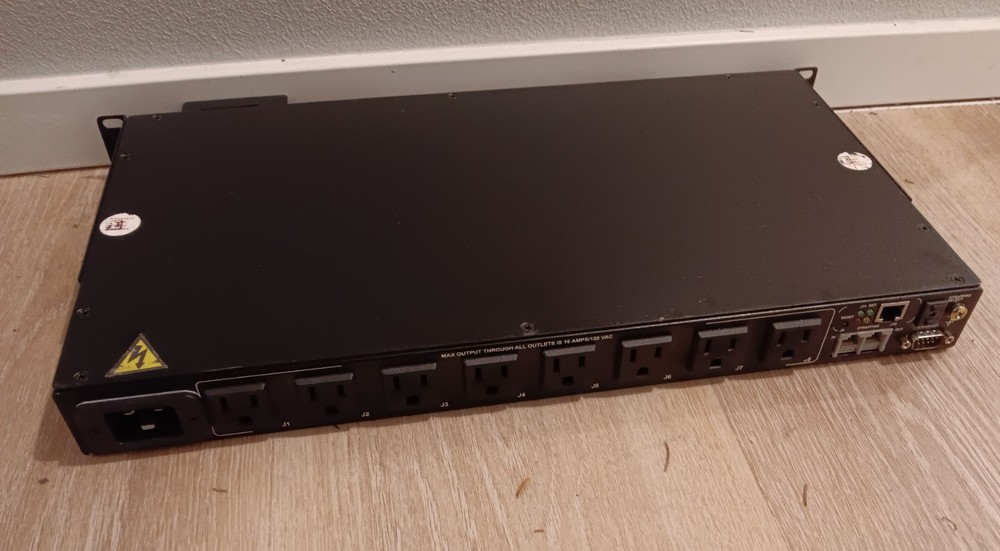 Pulizzi Engineering IPC3402-NET Intelligent Power Controller 16A - UNTESTED