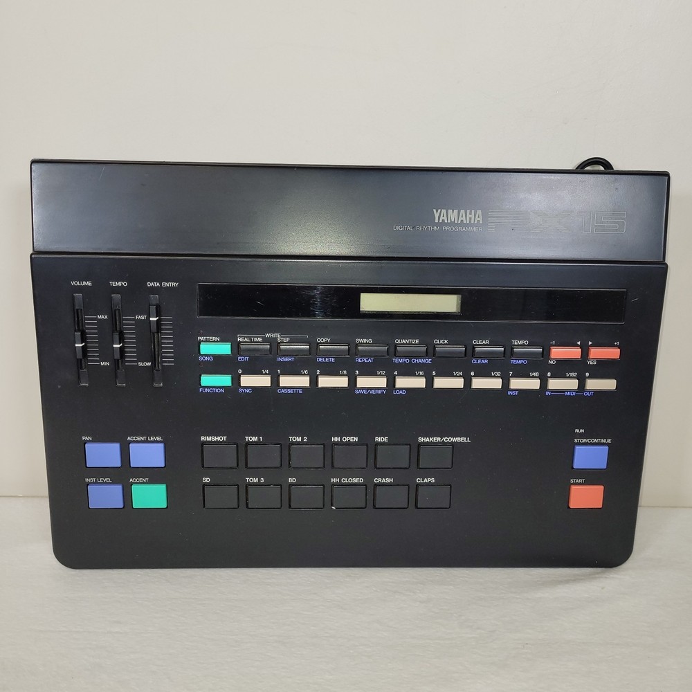 YAMAHA RX15 Digital Rhythm Programmer Drum Machine